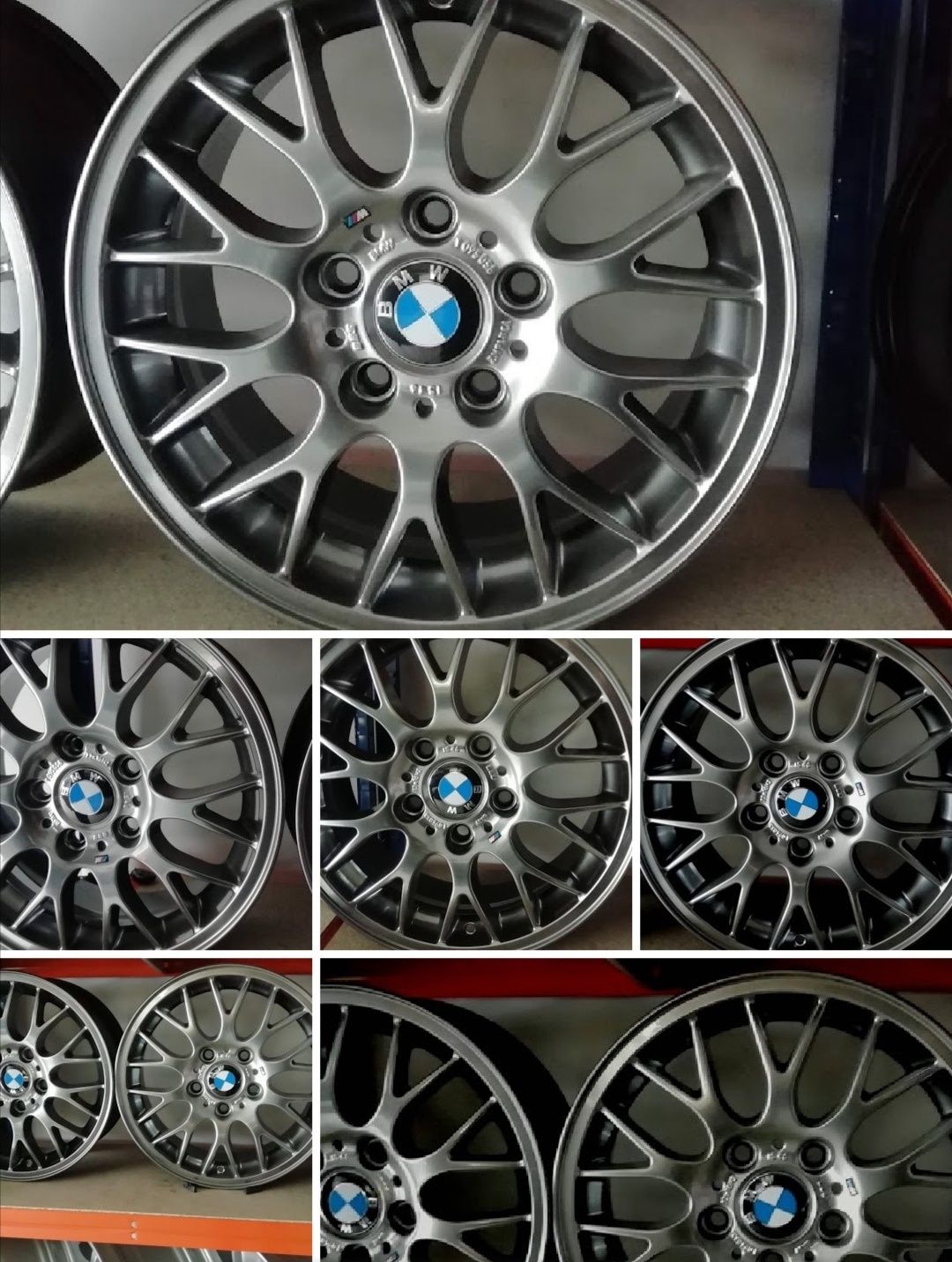 Jantes bmw15, 16,17,18,originais várias opções