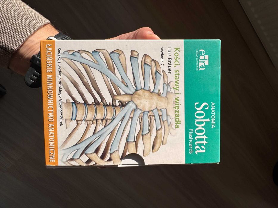 Anatomia Sobotta – Flashcards – Lars Bräuer - wydanie łacińskie