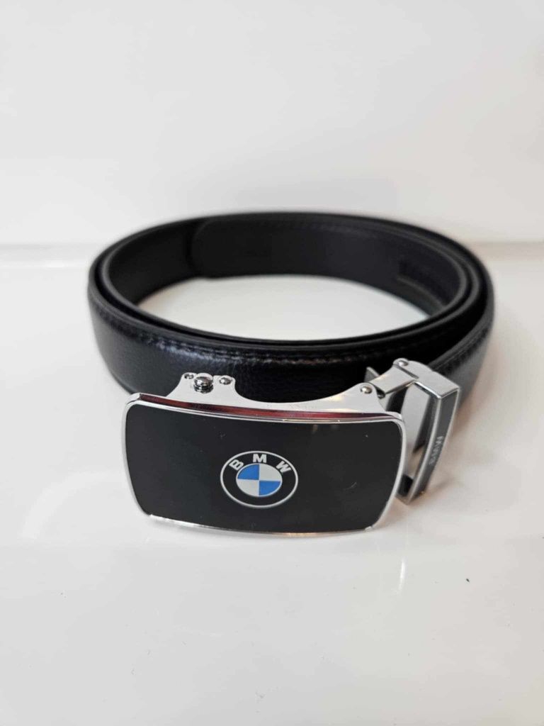 Pasek BMW czarny męski