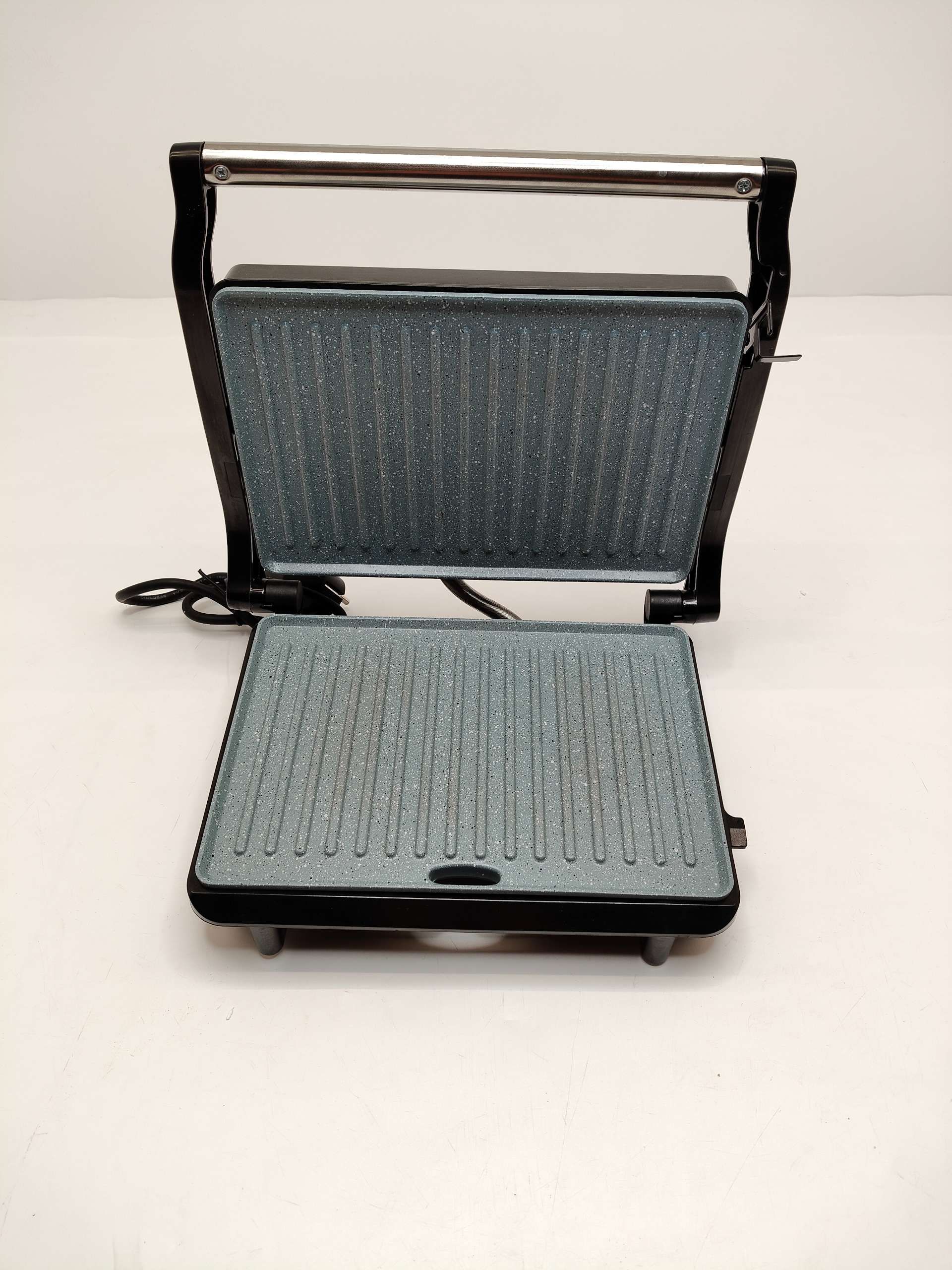 Cecotec Grill elektryczny 750 Full Open .Kamienna okładzina,  180° C