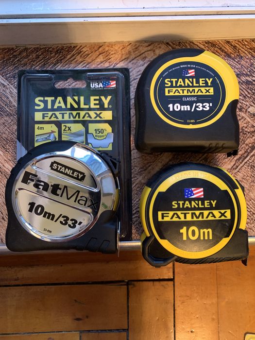 Рулетки Stanley Fatmax, Craftsman (Оригінальні з США) НОВІ