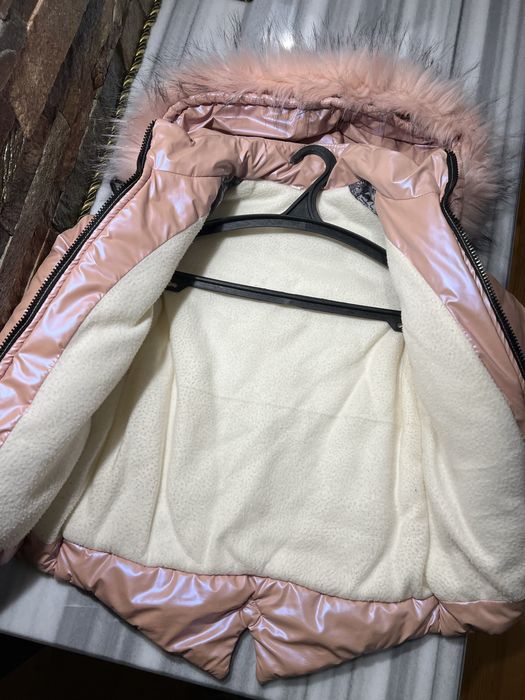 Куртка дитяча зима + шапка та шарф