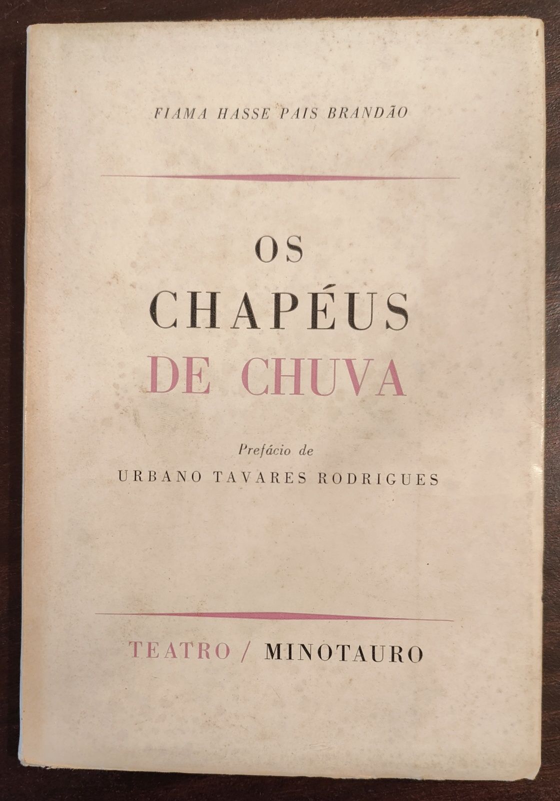 Os chapéus de chuva - Fiama Hasse Pais Brandão