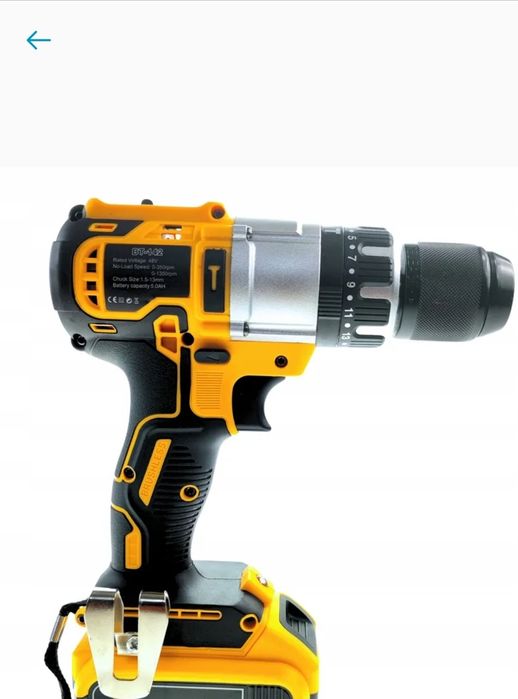 Zestaw szlifierka wkrętarka akumulatorowa Niemiecka ubertool  2x aku 6