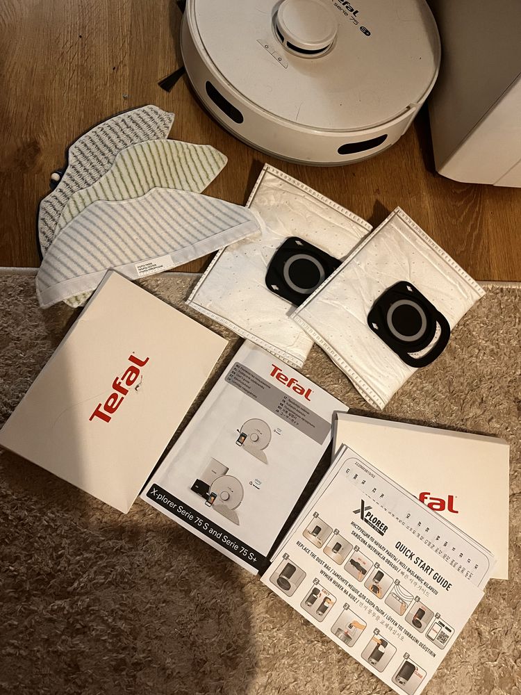 Robot sprzątający mopujący Tefal x-plorer s75 2w1