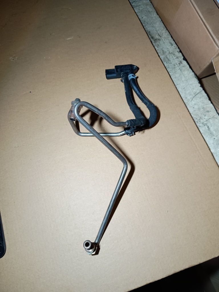 Czujnik ciśnienia spalin DPF Audi A4 B8 2.0tdi oryginał komplet