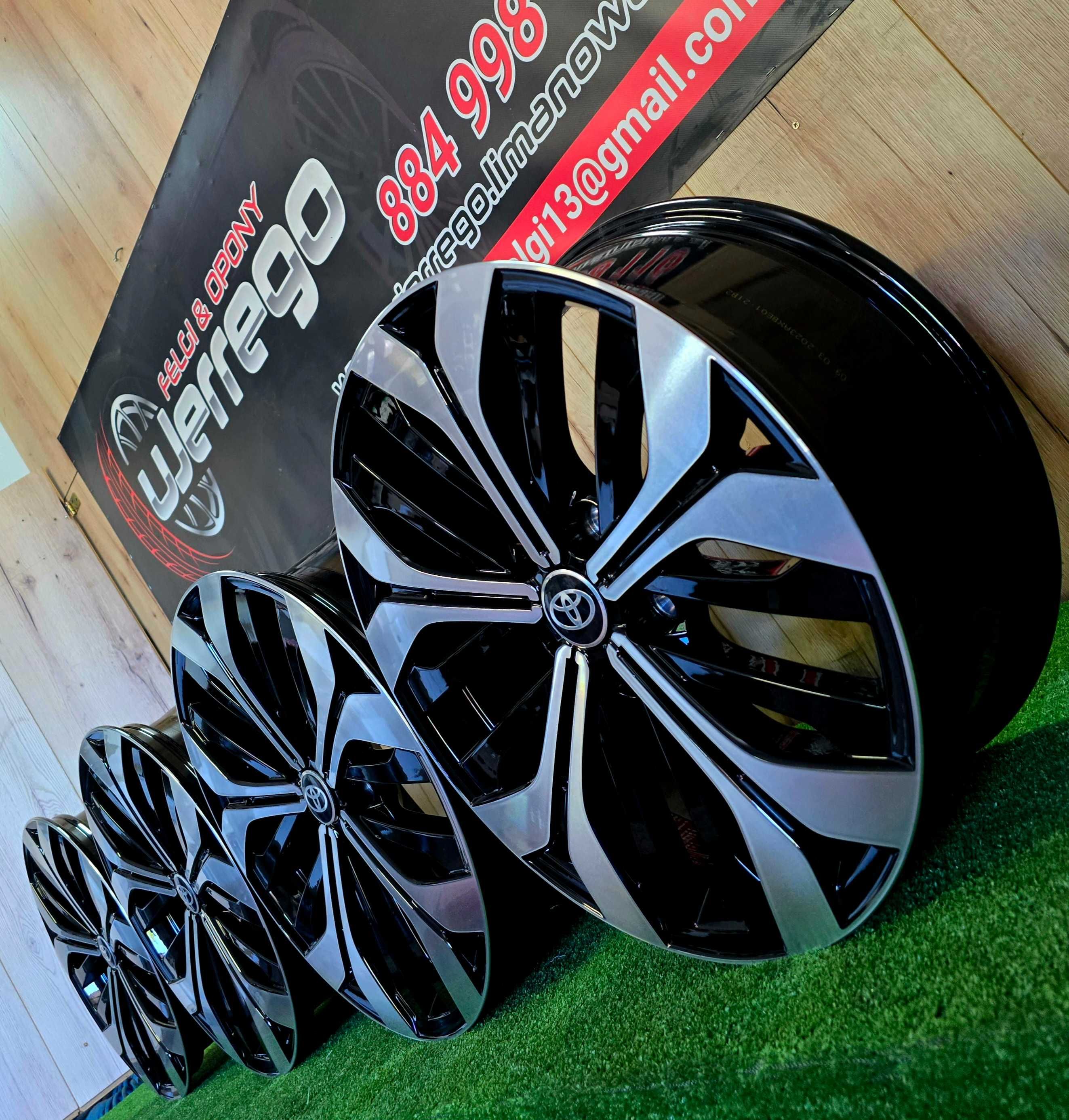 NOWE ALUFELGI TOYOTA 18x5x114,3 - Auris, Avensis,Ch-R, Prius, RAV4