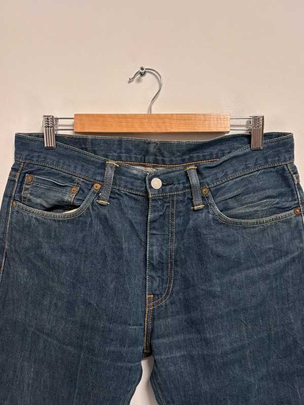 Levi's W32 L32 – męskie jeansy vintage z prostą nogawką