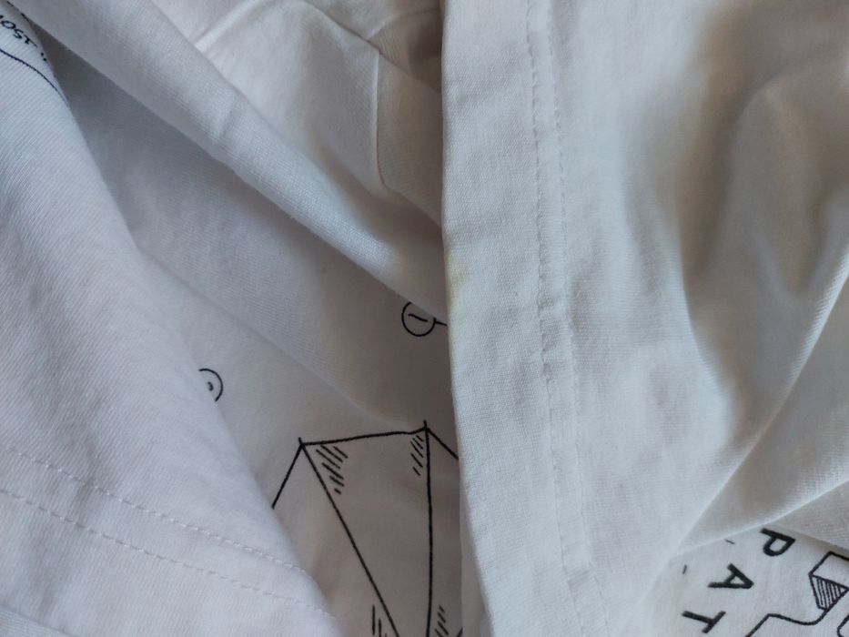 Męski bawełniany tshirt.