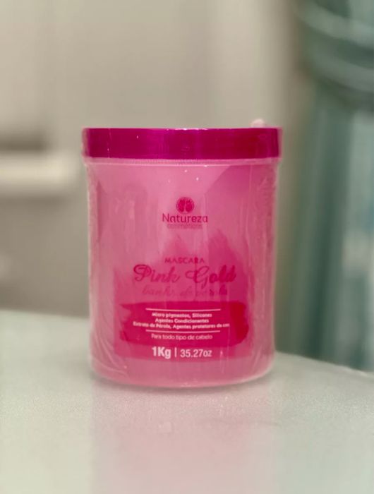 Maska Natureza Pink Gold gelatyna 100 g