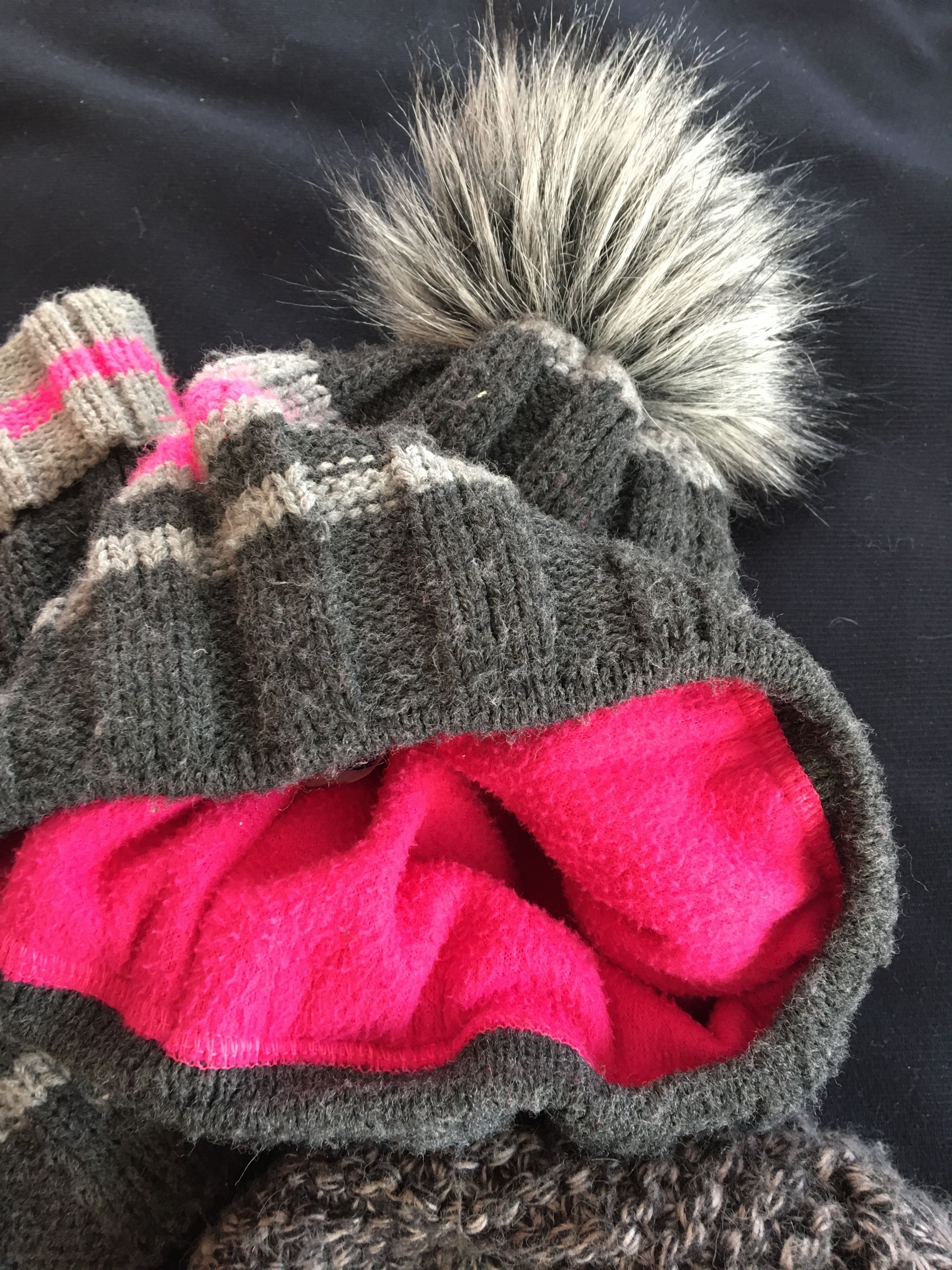 Czapka, beret i komin, 54, 8-10 lat