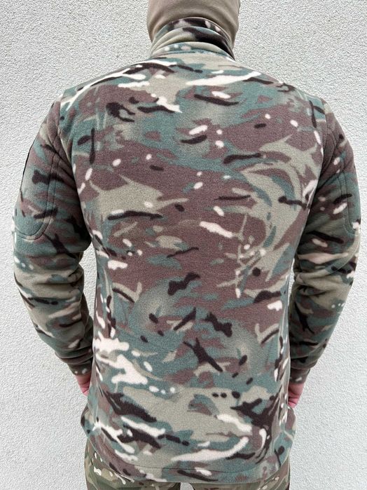 Фліска військова мультикам \ флиска мульт ЗСУ \ флисовая кофта военная