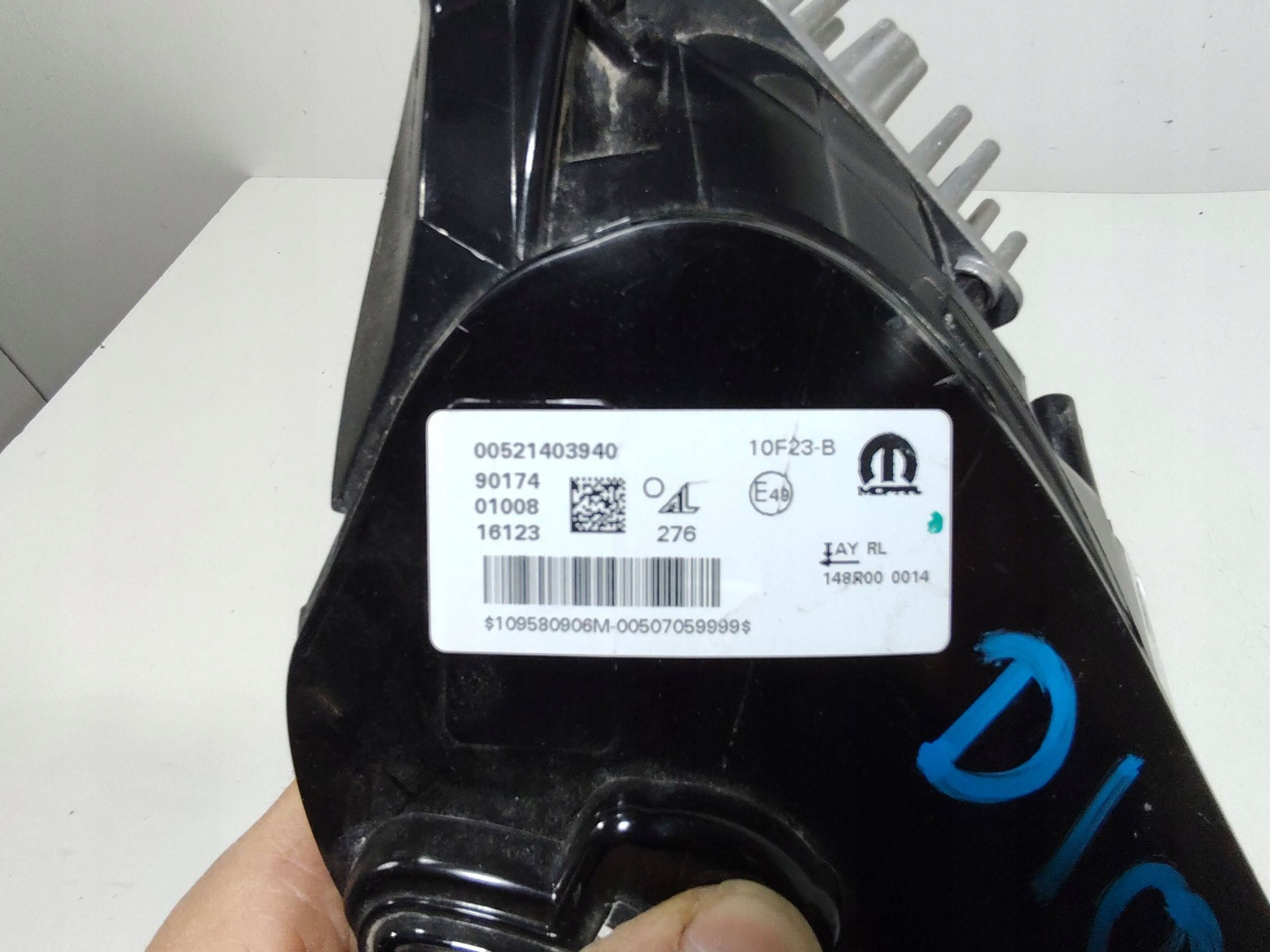 Fiat 500E Halogen Led Prawy przód