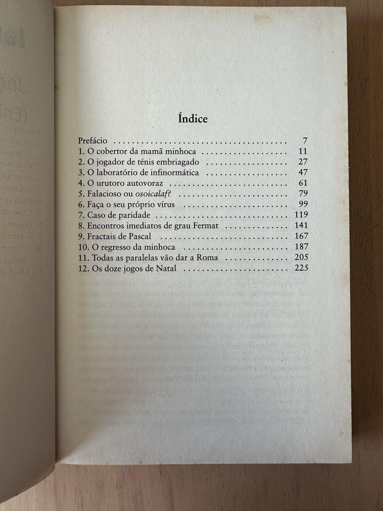 Livro Desafios Matemáticos “Jogos, Conjuntos e Matemática”