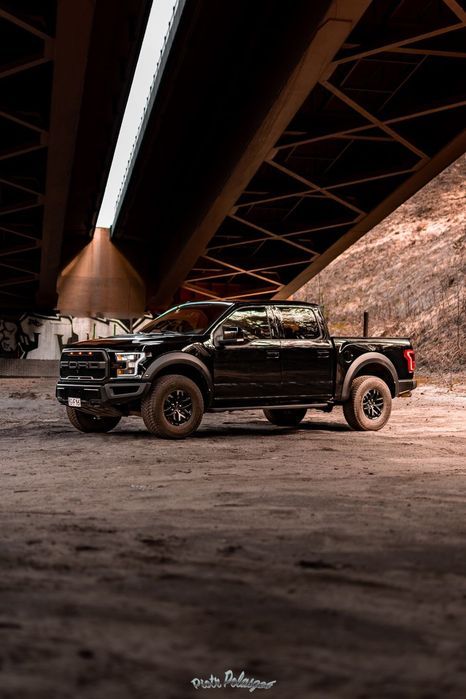 Ford F150 FORD F-150 RAPTOR All Black unikat, super stan