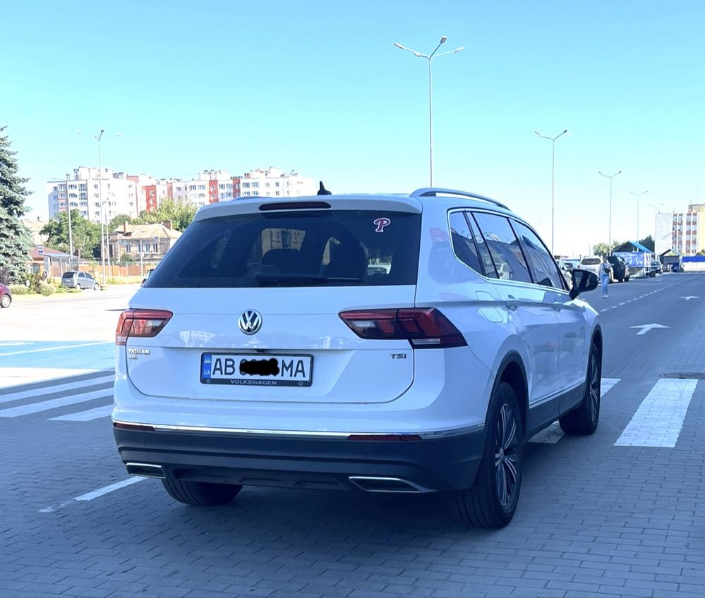 VW Tiguan Allspace 2017 2.0tsi, фолксваген тігуан 2
