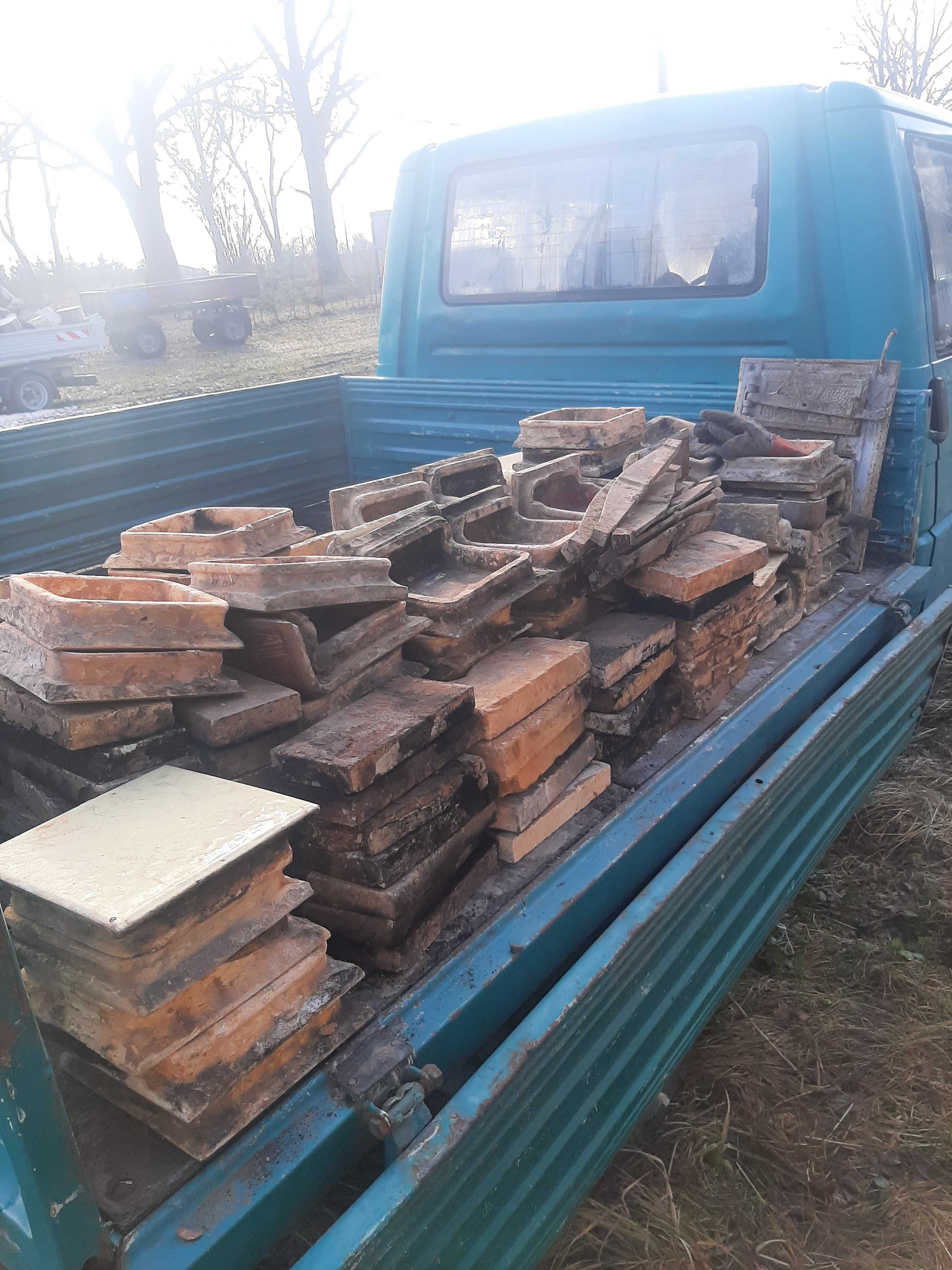 Kafle piecowe z rozbiórki