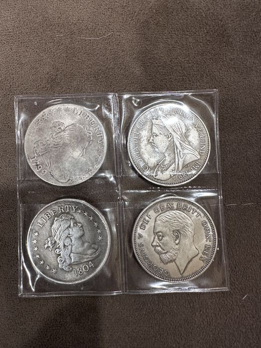 Монети посріблені ціна за всі