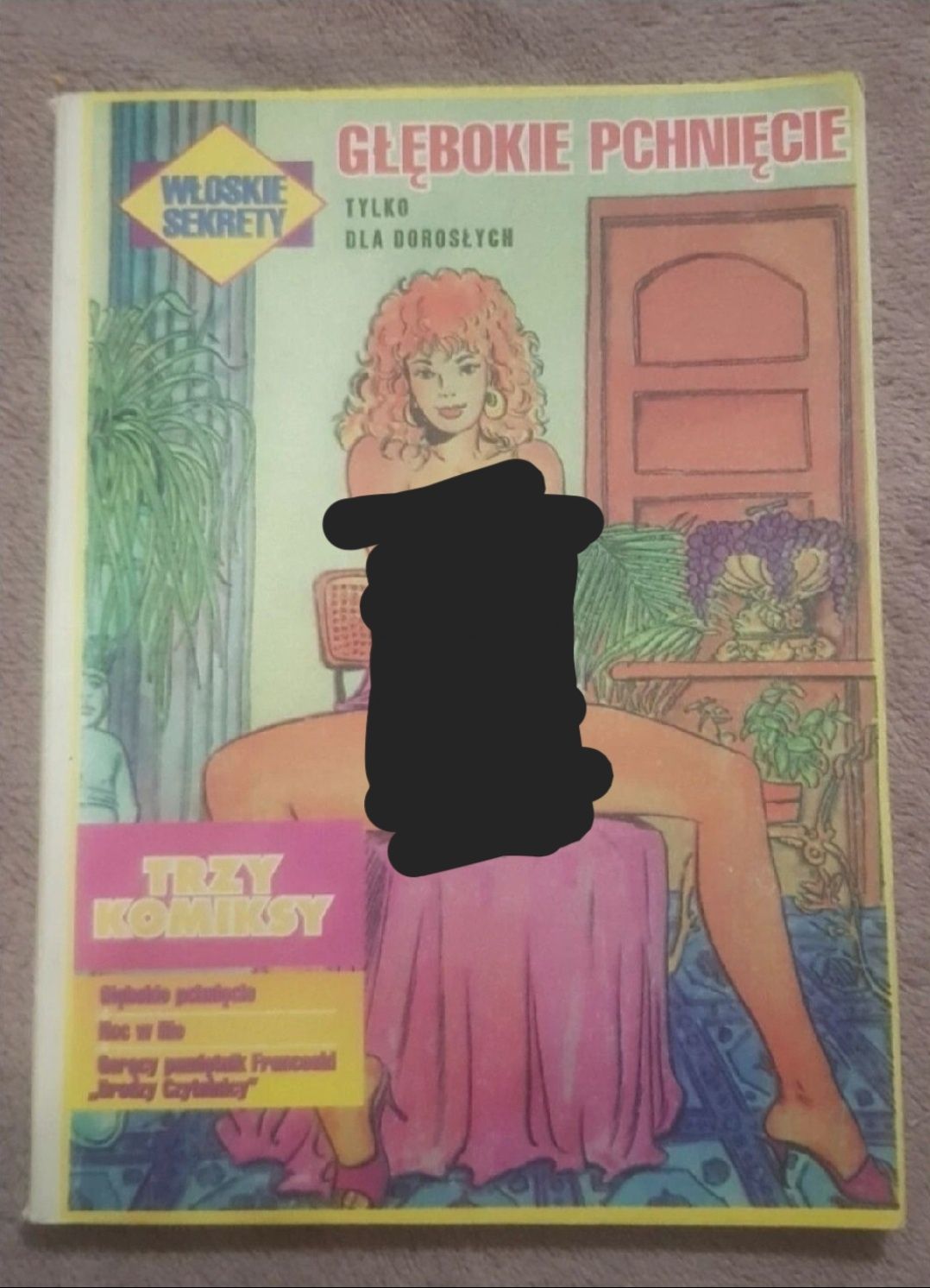 Głębokie pchnięcie - włoskie sekrety komiks erotyczny dla dorosłych