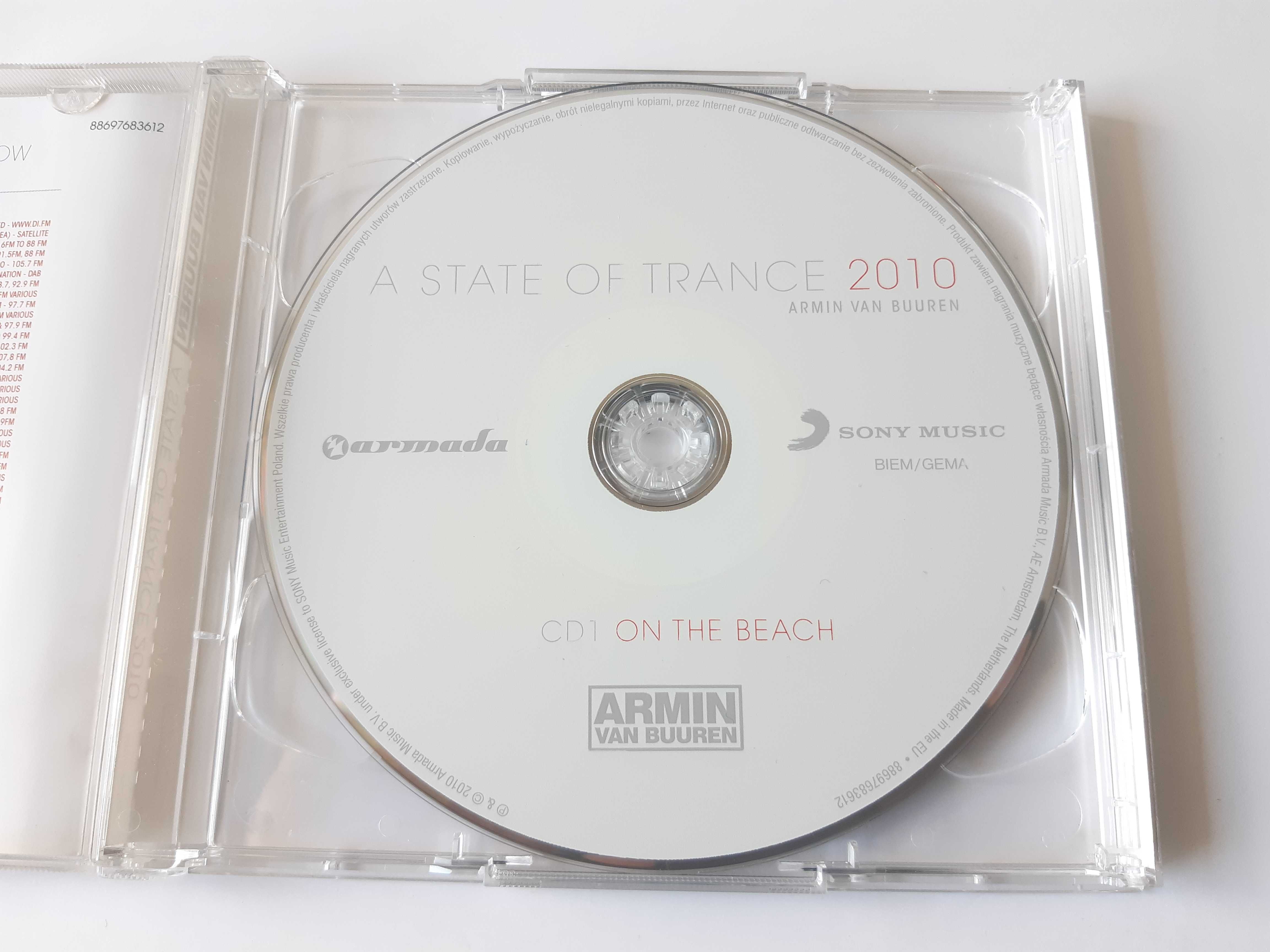 Armin van Buuren "A State Of Trance" ASOT 2010 Płyta 2CD Trance