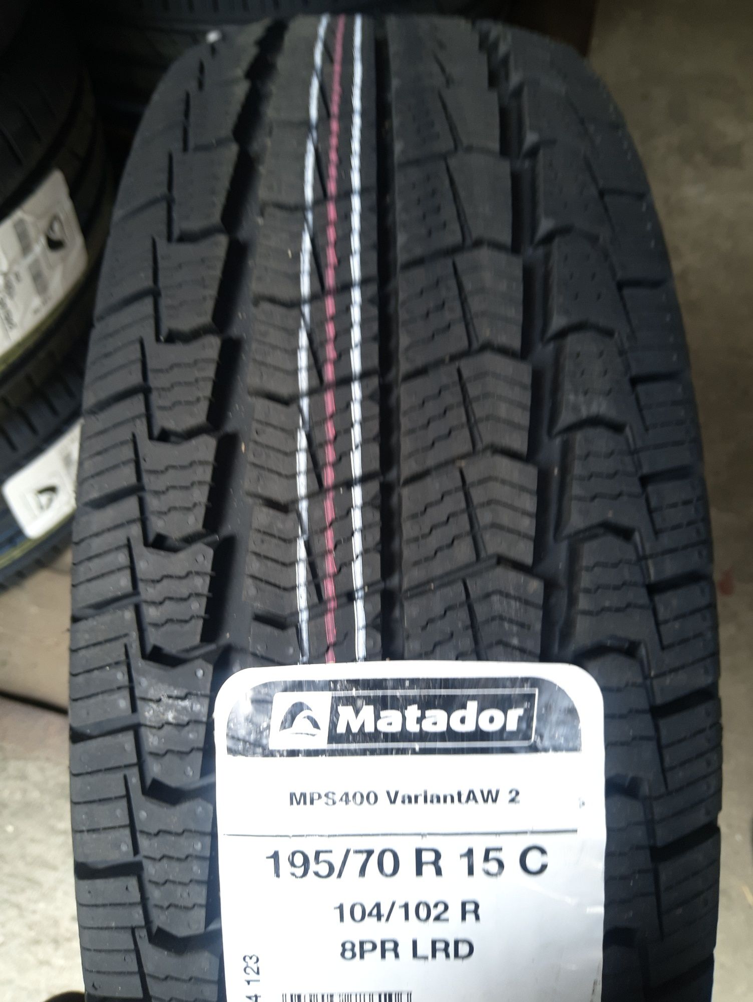 Шини Всесезонні
195/70 R15C Matador  MPS 400 Variant All Weather 2