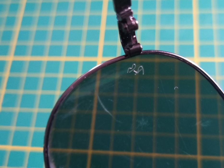Ray Ban Aviator zielone.