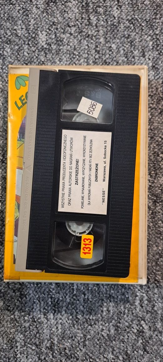 Kasety VHS bajki