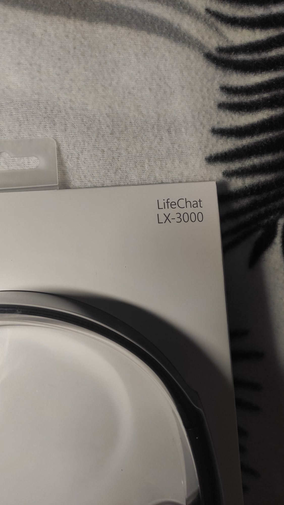 Słuchawki Microsoft LifeChat LX-3000. Przewodowe z mikrofonem, nowe.