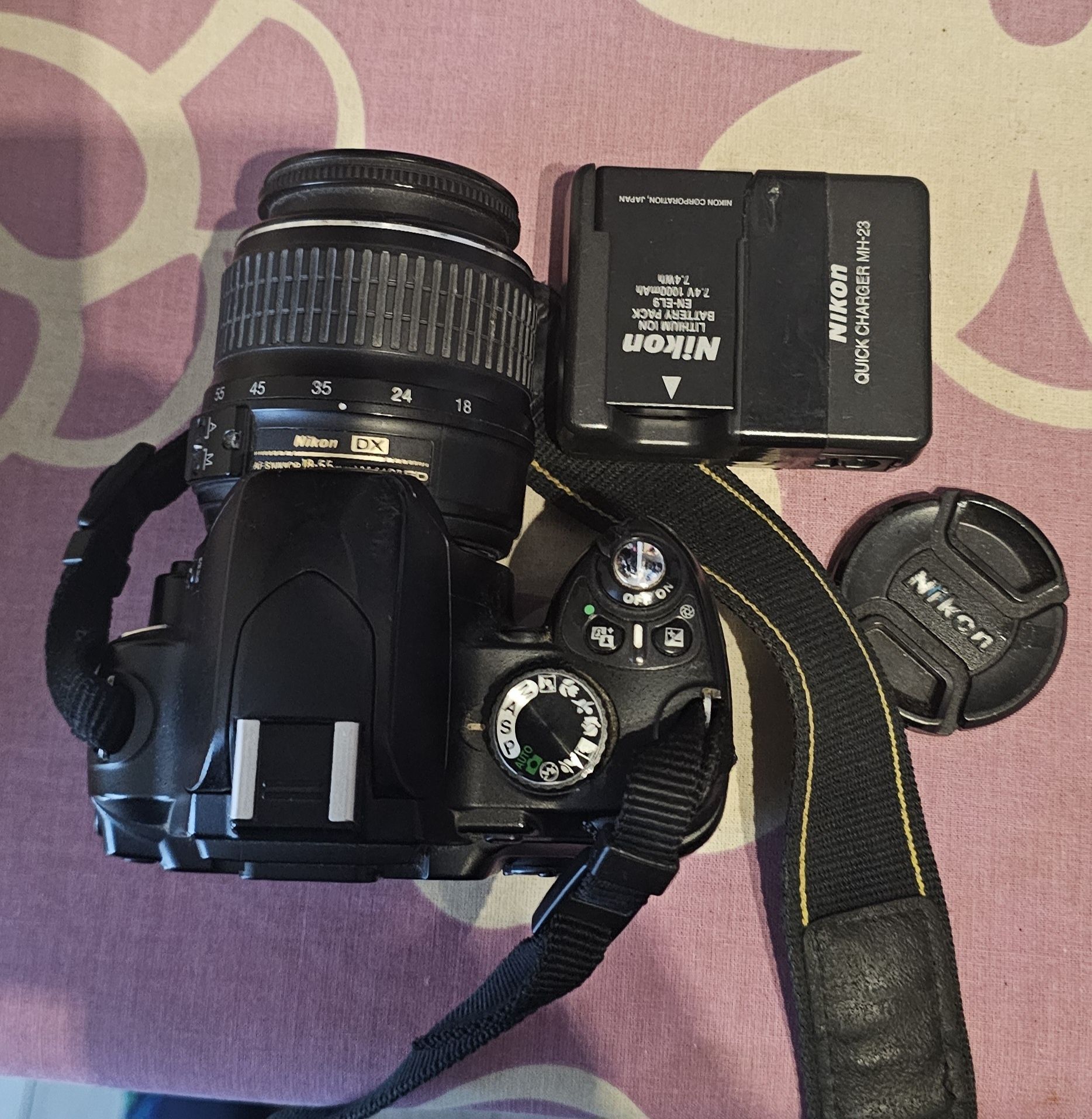 Nikon D60 plus obiektyw