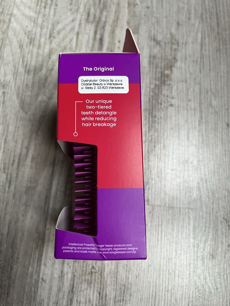Tangle Teezer NOWA szczotka do włosów detangling straight - curly