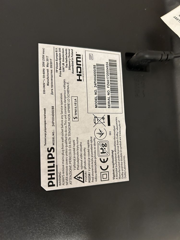 Telewizor philips 24