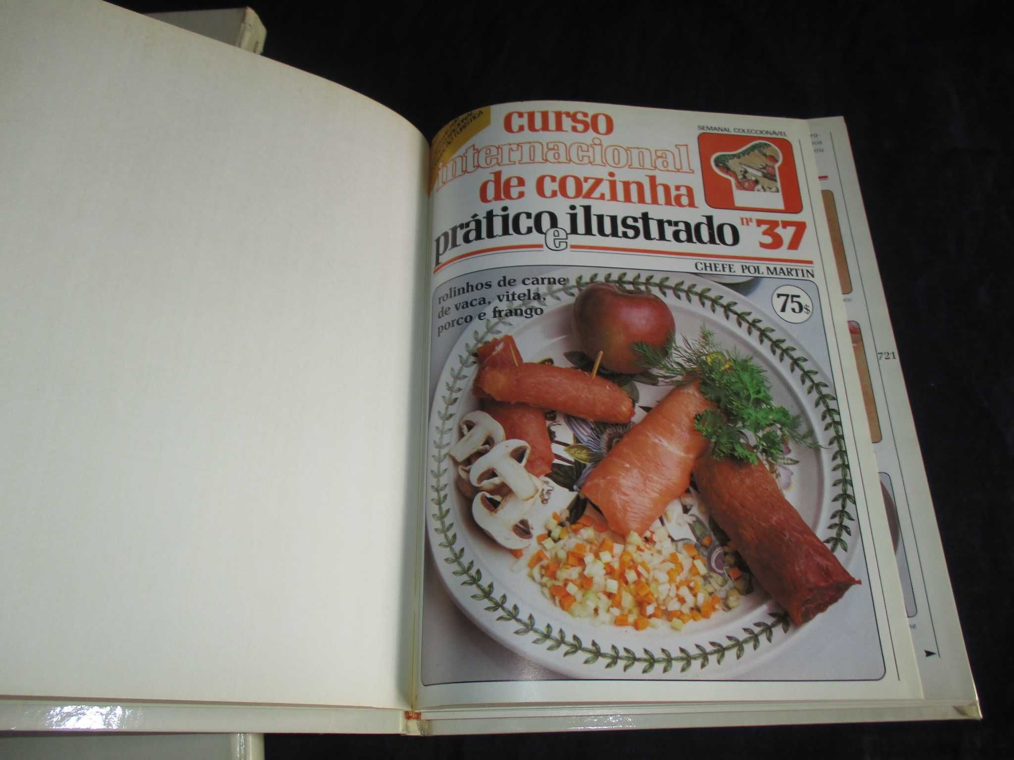 Livro Curso Internacional de Cozinha Prático e Ilustrado Pol Martin