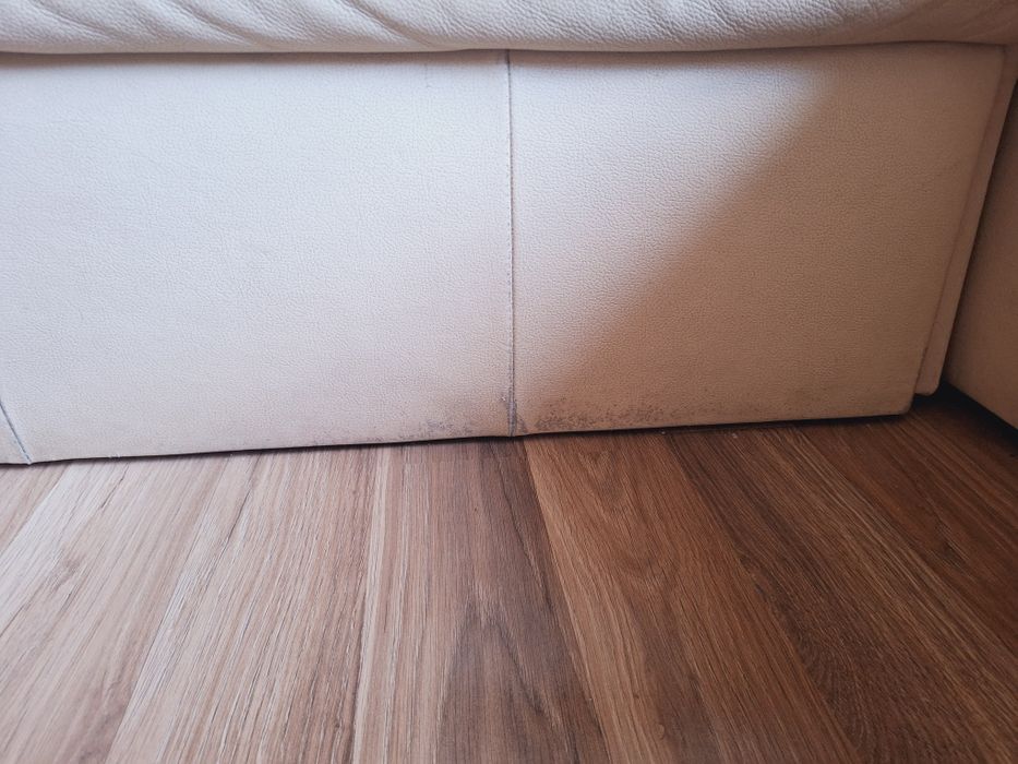 Kanapa skórzana z funkcją spania
