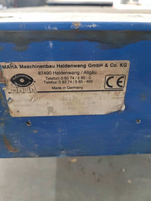 Podnosnik dwukolumnowy podposadzkowy słupowy steplowy Maha ZS Matop