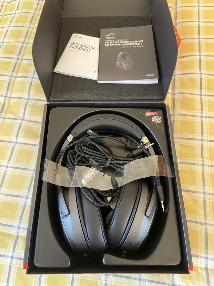 Headset Rog Fusion II 500