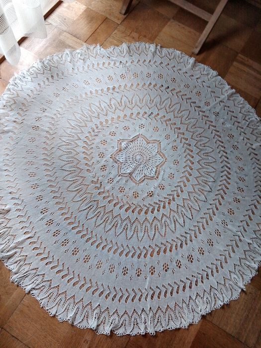 Duża serweta na stół vintage