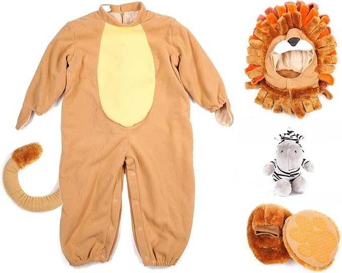 Spooktacular Creations Deluxe Lew zestaw kostiumowy na Halloween.
