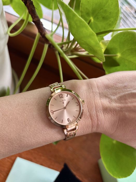 Tous zegarek Boheme Mesh w kolorze rozowego zlota