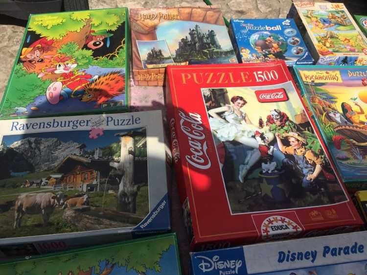 Lote de 12 Puzzles Vintage!