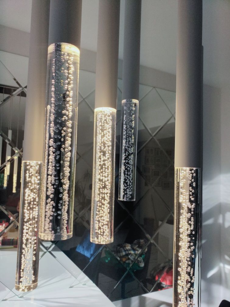 Lampa wisząca One Led Zuma Line biało srebrna