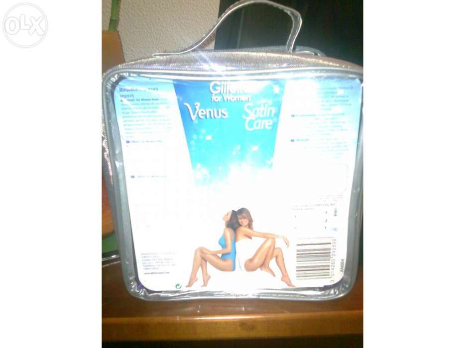 Pack Gillete senhora maquinas venus com gel e necessair