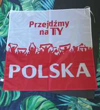 Przejdźmy na ty polska mecz akcesoria kibica Polska plakat