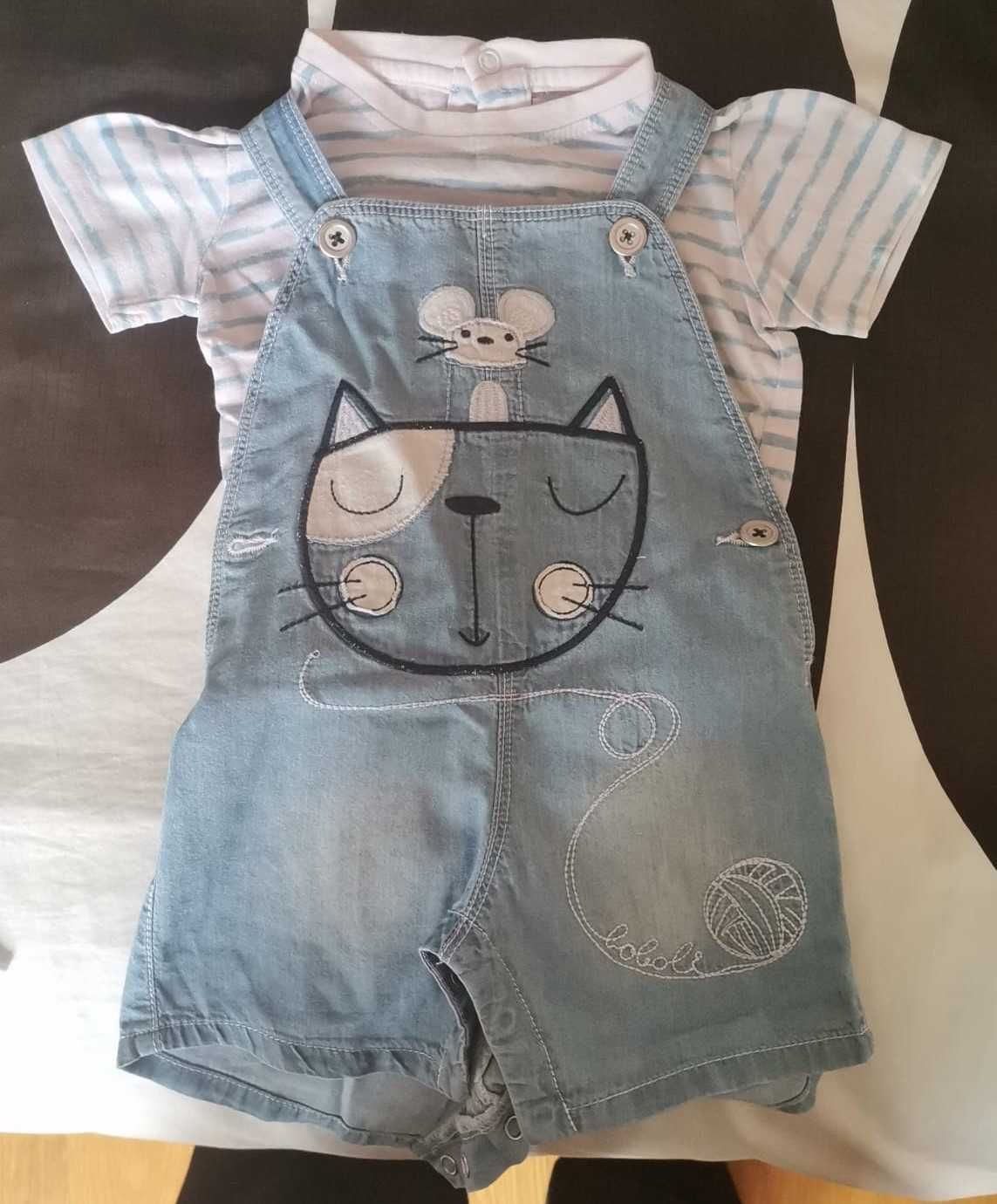 Roupa de marca em excelente estado de conservação, para menino 9 meses