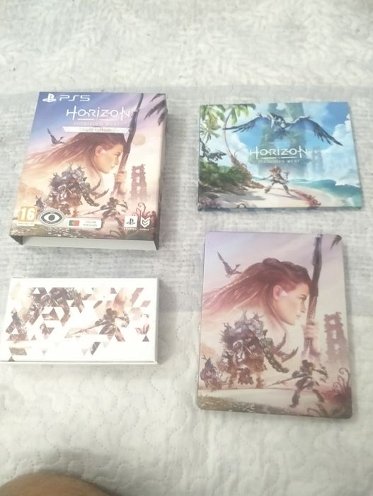 Horizon Forbidden West Edição Especial PS5 e Horizon Zero Dawn Complet