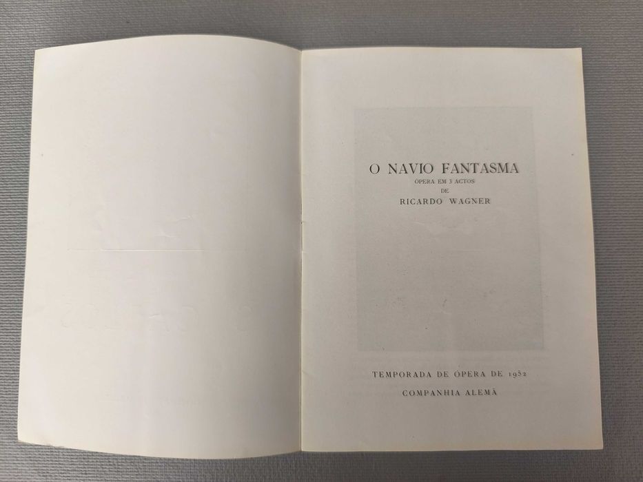 O NAVIO FANTASMA – Ricardo Wagner  

Ópera S. Carlos