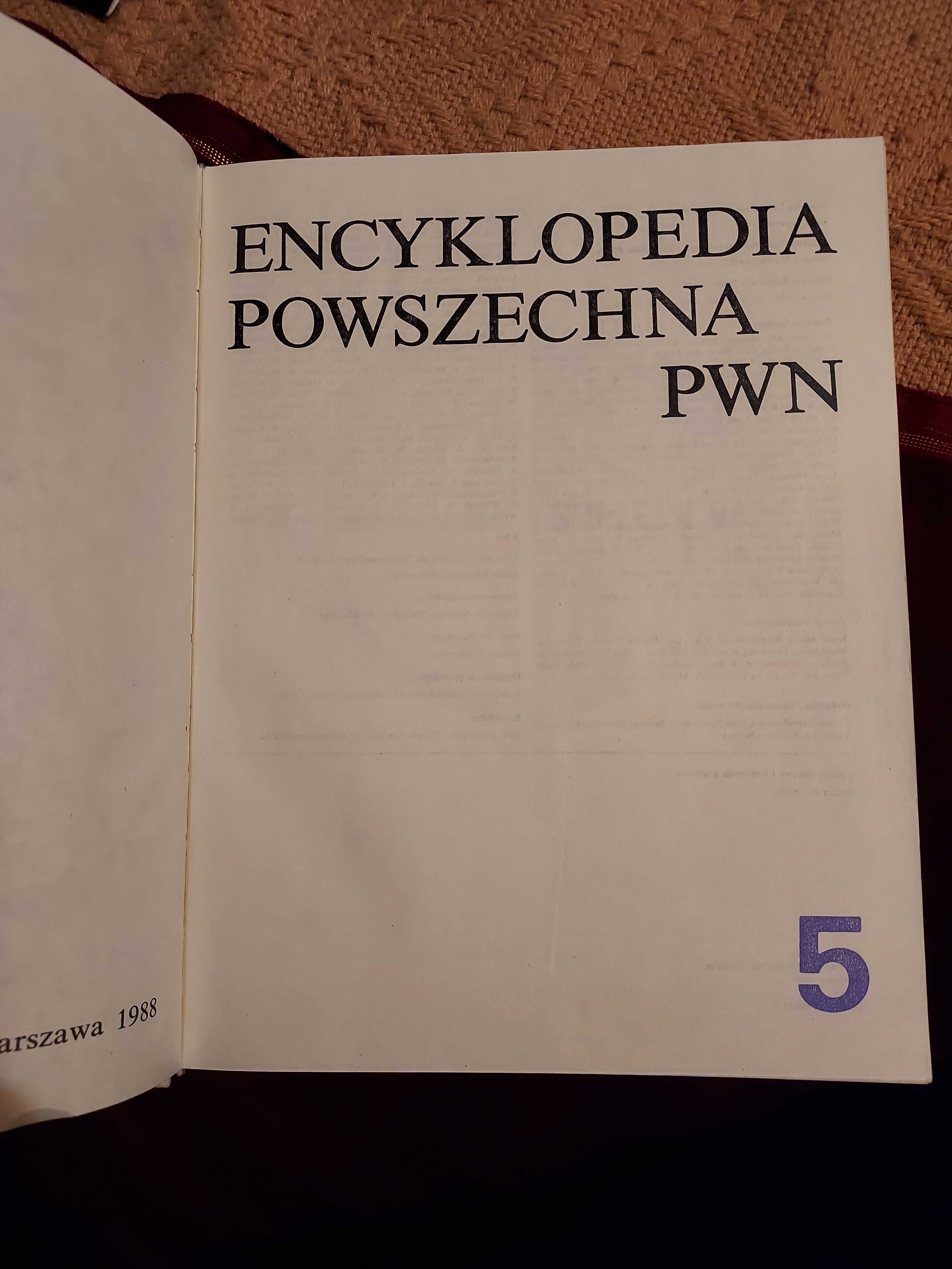 Encyklopedia Powszechna tom 5, suplement.