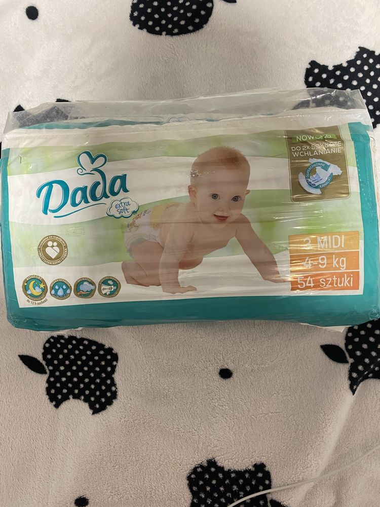 Підгузники дитячі Dada extra soft розмір 3 4-9кг