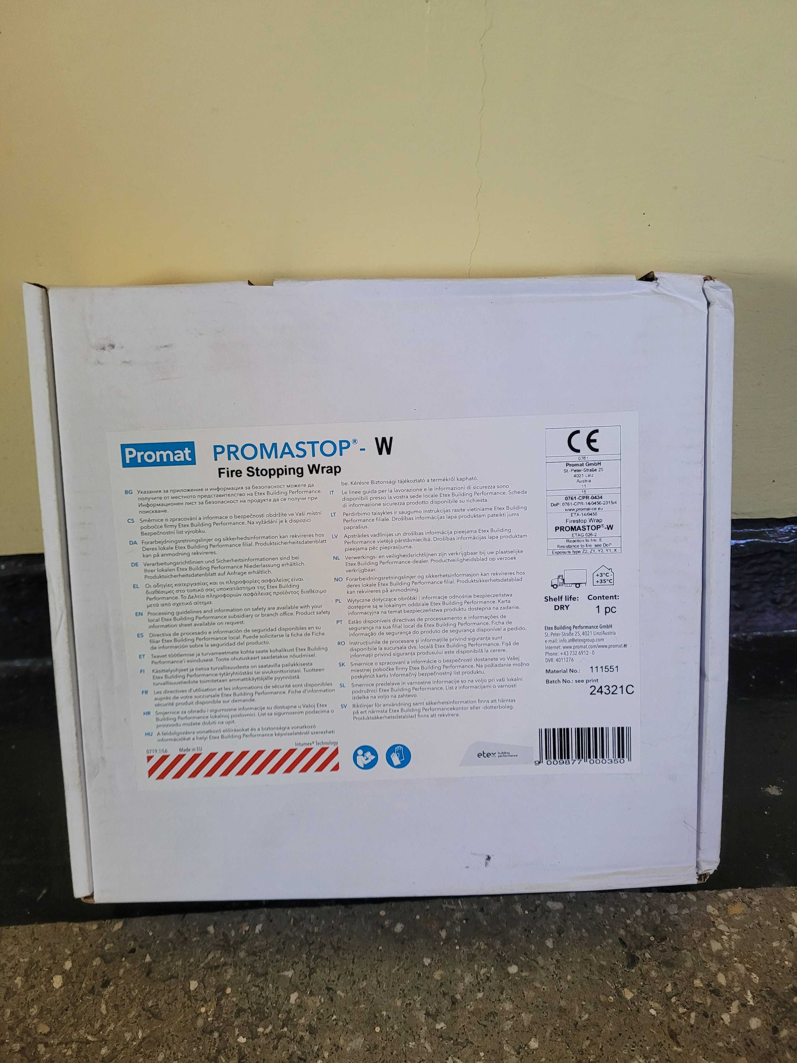 Promastop w -opaska ognioochronna