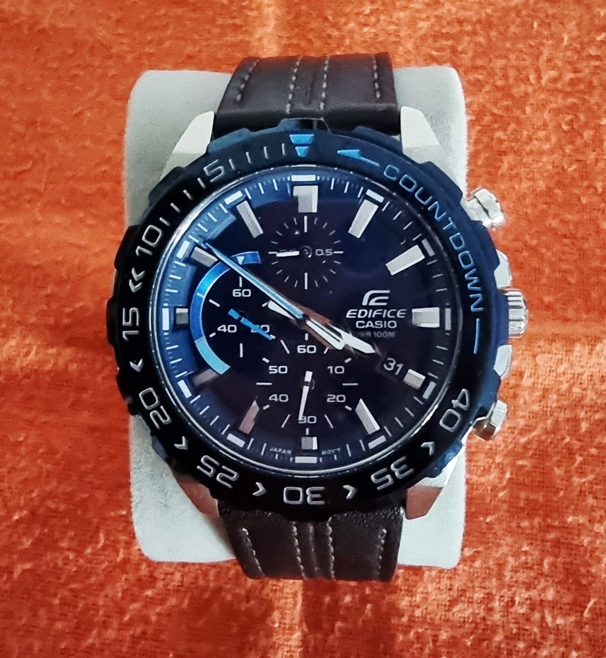 Relógio Edifice Casio Cronógrafo 100% Operacional