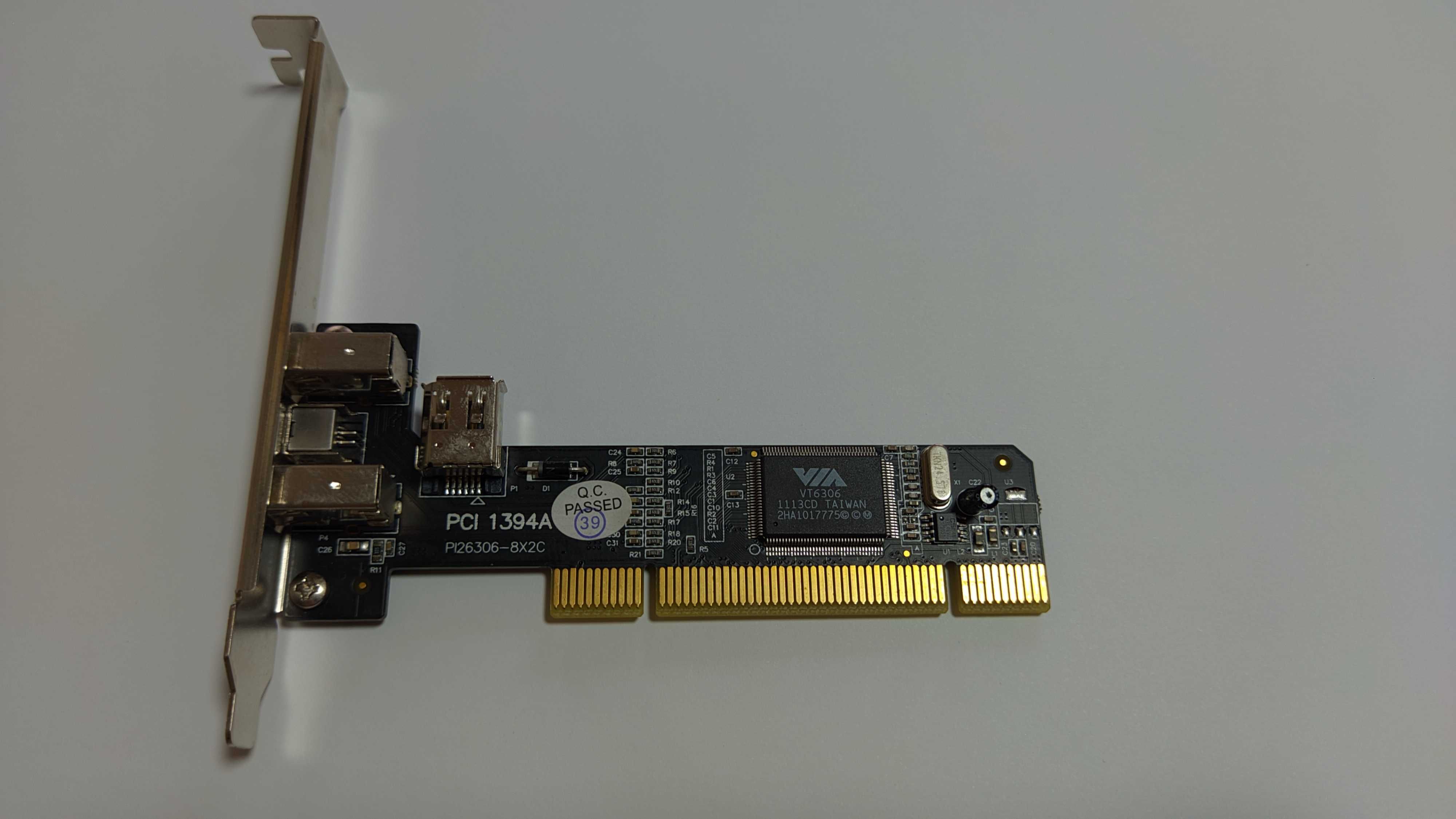 Контролер Pci Fire Wire 1394 3+1-Port з Кабелем
